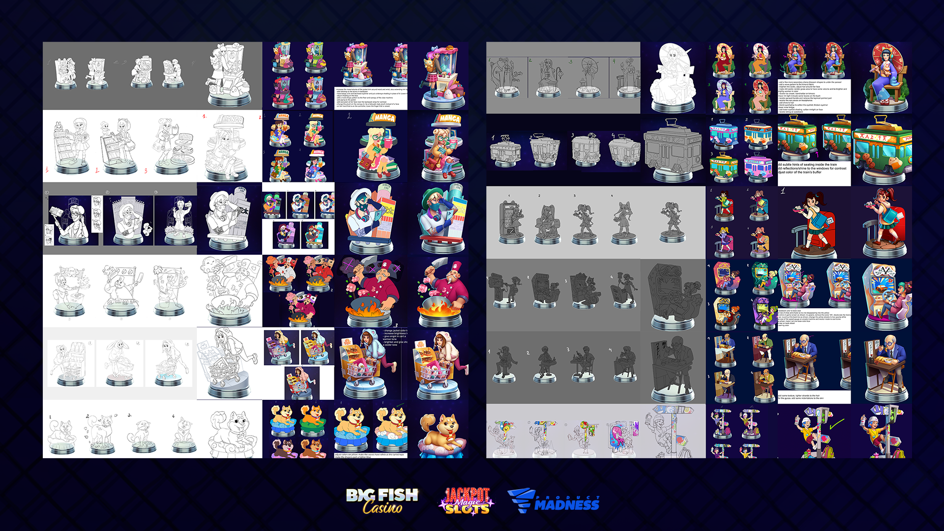 Treasures: Japan — line variant 1