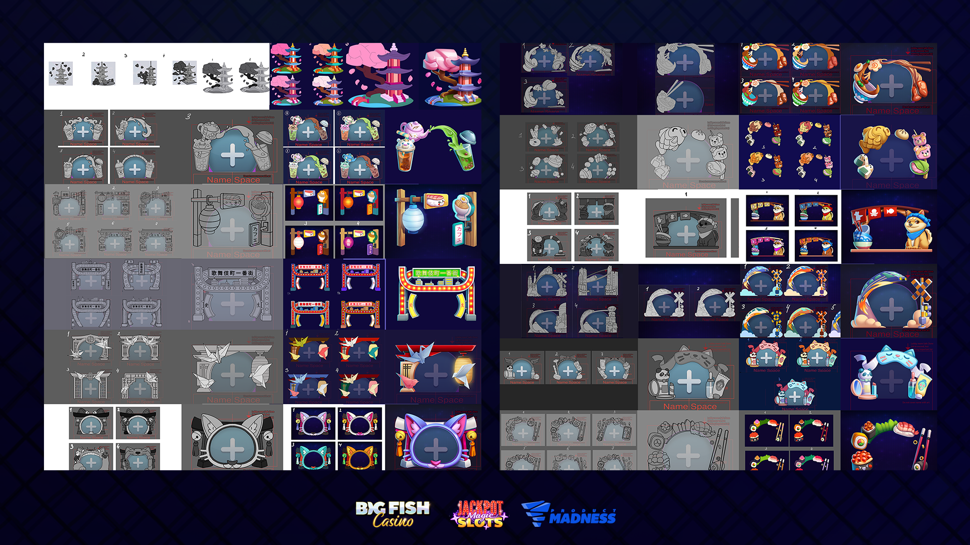 Treasures: Japan — line variant 2